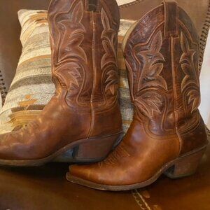 Justin Leather Boots - Size 8